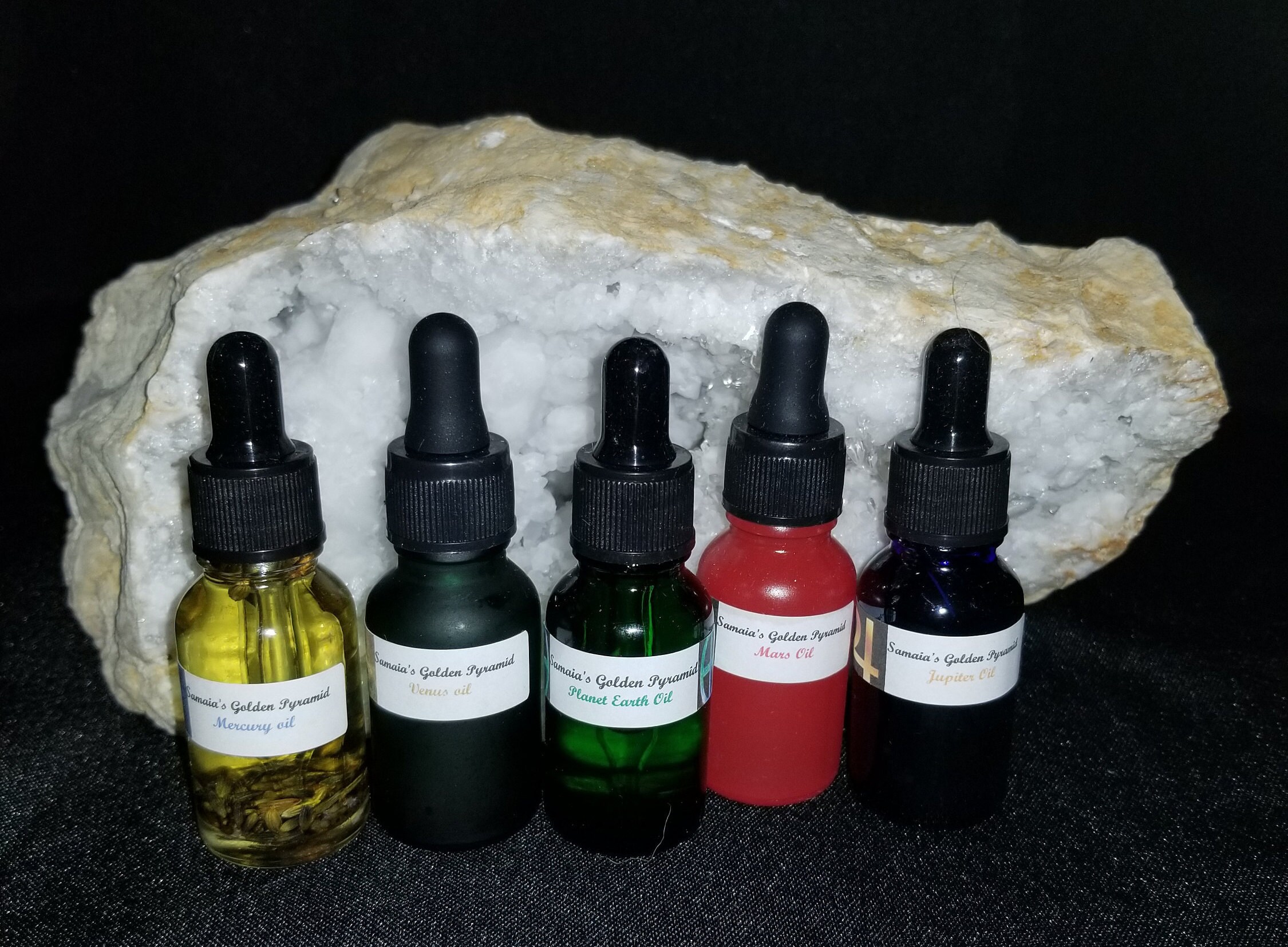 Planetary Ritual Oils Planetary Oils 1 15ml - Etsy