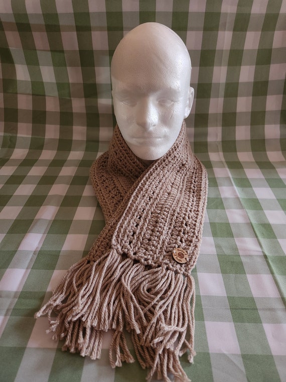 Winter Scarves, Hand-crocheted With 100% Acrylic Yarn
