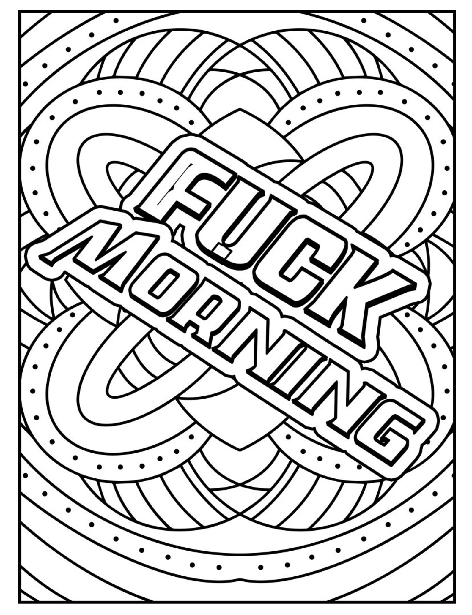 82 Adult Swearing Coloring Pages - Etsy