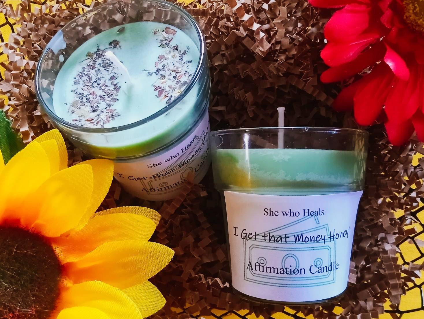 Affirmation Candles Etsy