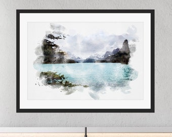 Handmade Watercolour Painting From Photo | Personalised Landscape Painting, Unique Timeless Gift