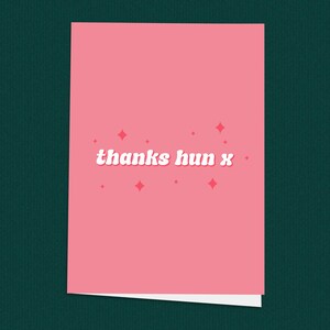 gracias cariño x, Tarjeta de agradecimiento, Linda tarjeta de felicitación, Linda tarjeta de agradecimiento, Tarjeta completamente rosa, Tarjeta para mejor amiga, Tarjetas para decir gracias