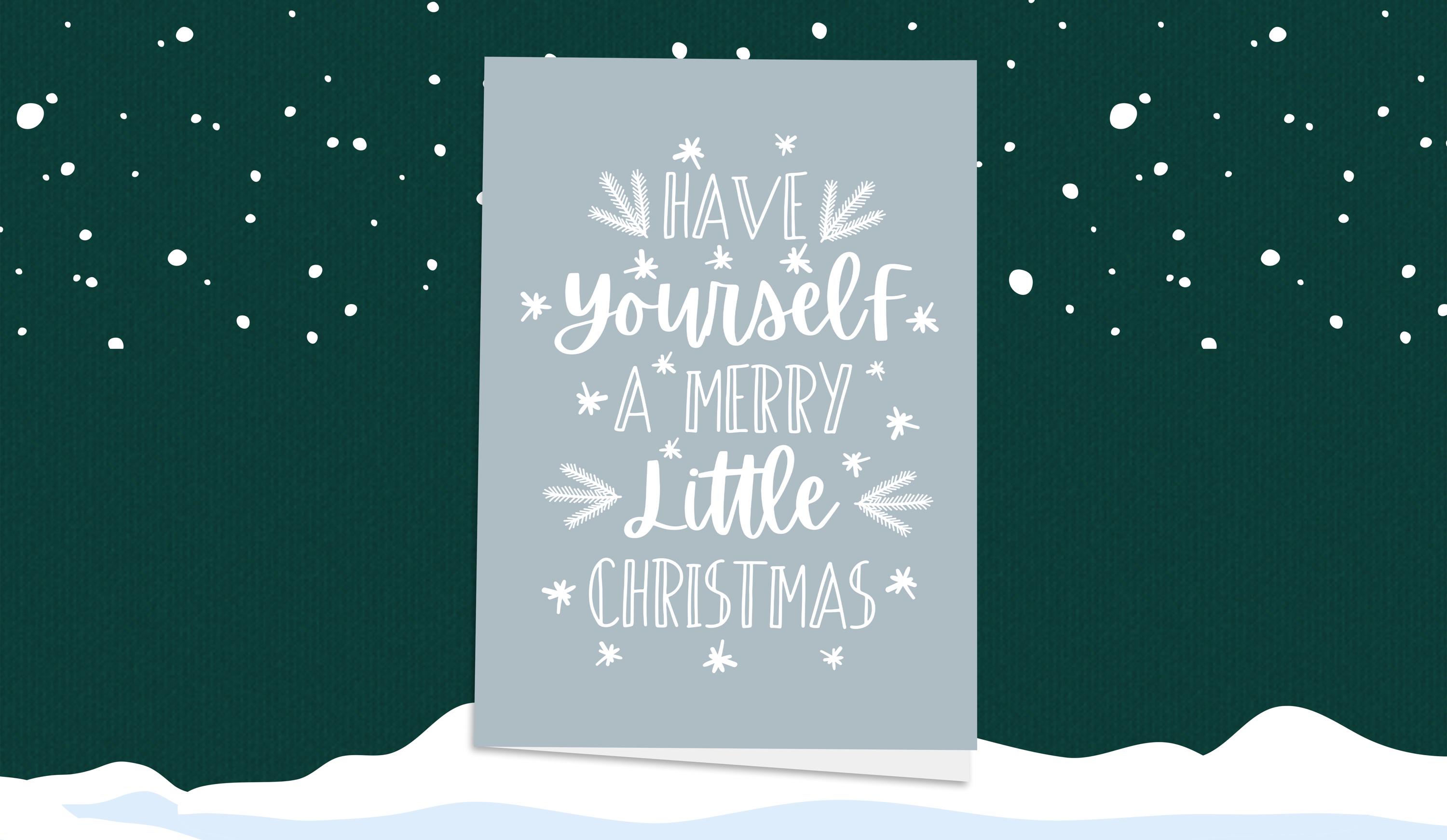 Vrolijke kleine kerst! Kerstkaart Frank Sinatra, kerstlied, kerstkaarten,  feestelijke kaart - Etsy België, image size:3000x1743