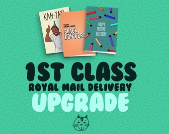 Greeting Card Delivery Upgrade - From 1st Class to Special Delivery!