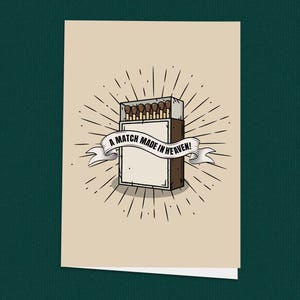 Spiel Made in Heaven! Hochzeitskarte, Verlobungskarten, Hochzeitsgeschenkideen, Karte für Braut, frisch verheiratet, Glückwünsche