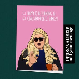 Cartão de felicitações G-C! Gemma Collins | Cartões para ele, Cartões para ela, Cartões, Cartões engraçados, Cartões de meme, Cartões Gemma Collins, Feito à mão