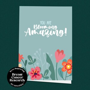 Sie sind blühende erstaunliche Karte, niedliche Blumenmuttertagskarte, Gärtner-Mama-Geschenk, grüne Daumenkarte