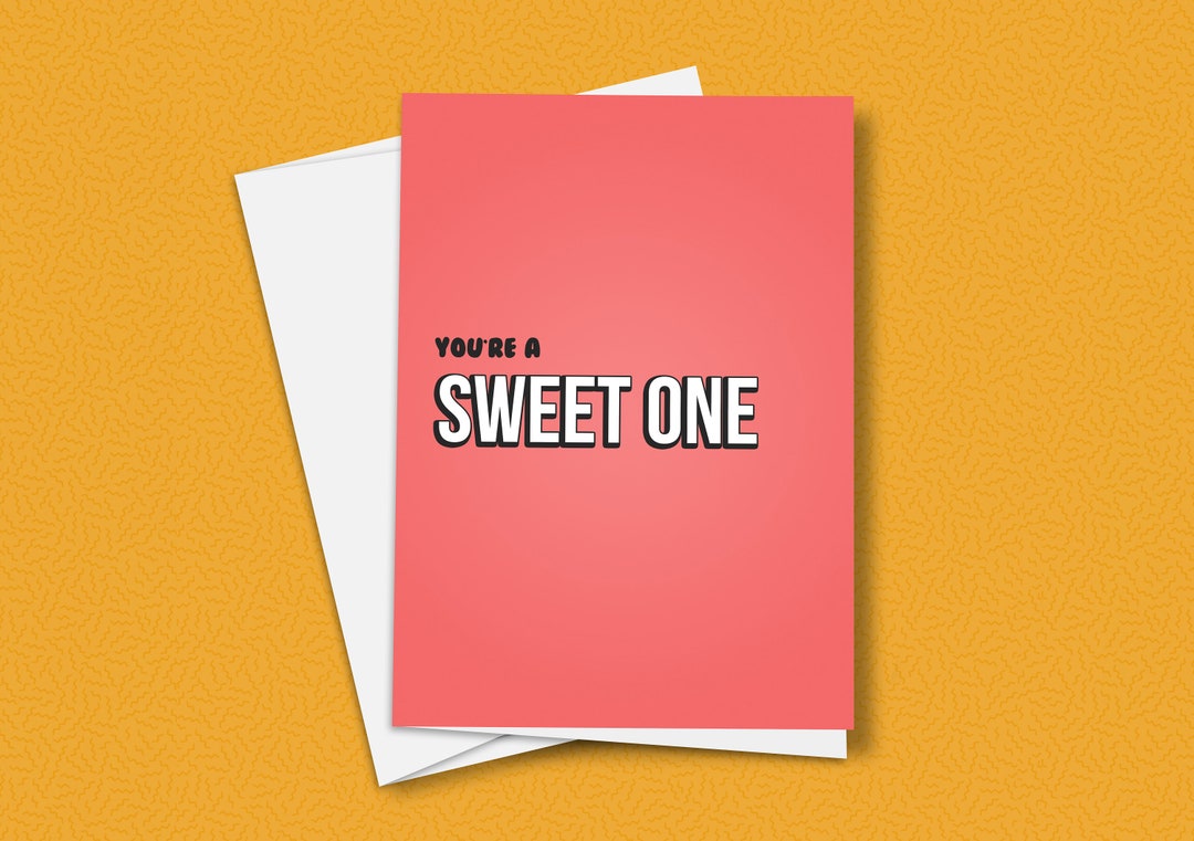 Sweet One Birthday Card British Birthday Hood Greeting Etsy sweet-one-birthday-card-british-birthday-hood-greeting-etsy