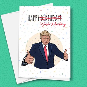 Boris Johnson Geburtstagskarte | Rude Boris Karte, lustige Boris Karte, Bojo Geburtstag, Boris Geburtstag, Boris Johnson Karte, Boris Karten