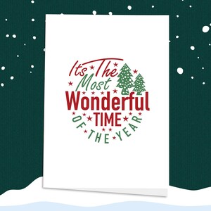 Moment merveilleux ! Carte de Noël, Jolie carte de Noël, Cartes de Noël, Andy Williams, Période de l'année, Joyeux Noël
