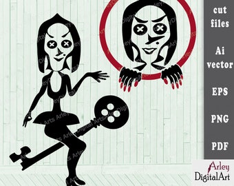 Download The Other Mother Svg Coraline Other Mother Png Coraline Jpg Etsy