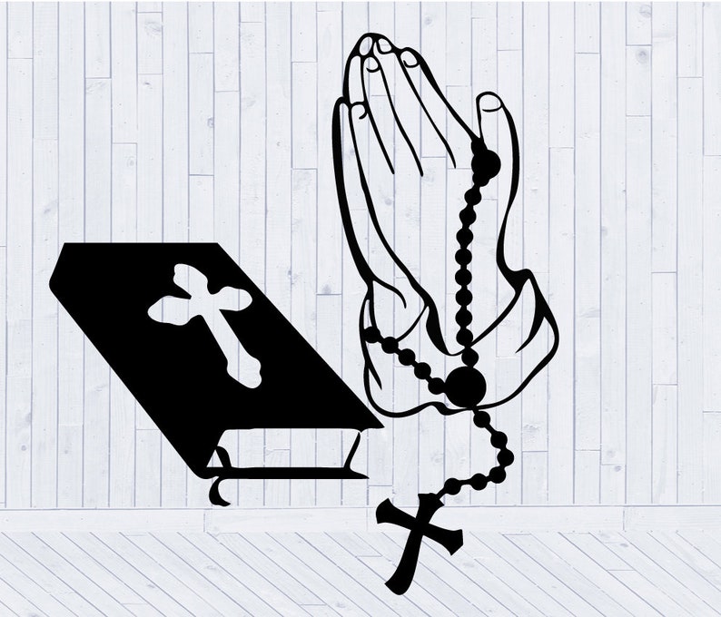 Download Religious SVG Bundle praying hands Vector bible Christian ...