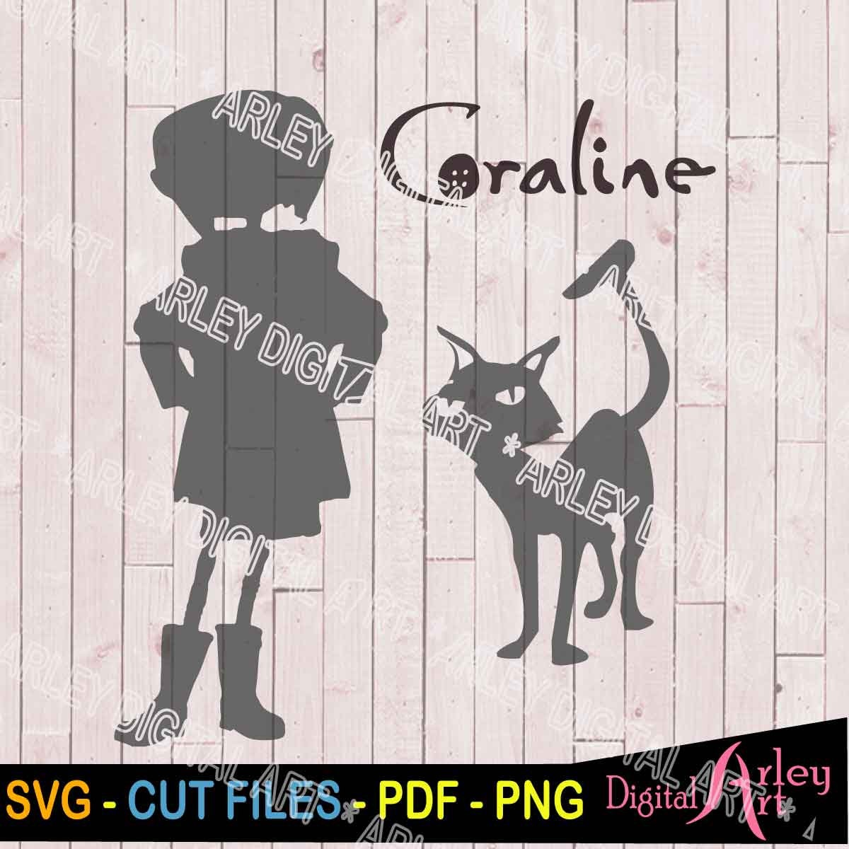 Coralines Katzen-Rucksack - Leichter Canvas-Rucksack Für Alltag, Uni Und Reisen