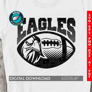 Eagles Football svg,Mascot Ball,Eagles Football t-shirt design,Football mom shirt,cricut cut files,silhouette cut file (12636)