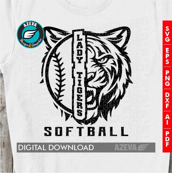 Tigers Baseball Softball Shirt High School Team Mascot Mom Tigers Baseball Softball Shirt High School Team Mascot Mom