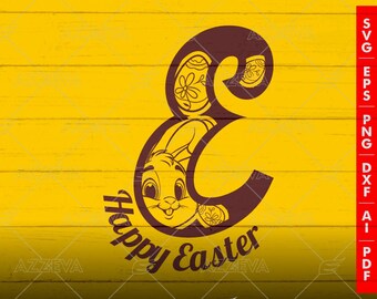 Happy Easter Generic Design in SVG, PNG and others Formats - Craft - Cricut - Sublimation - Easter