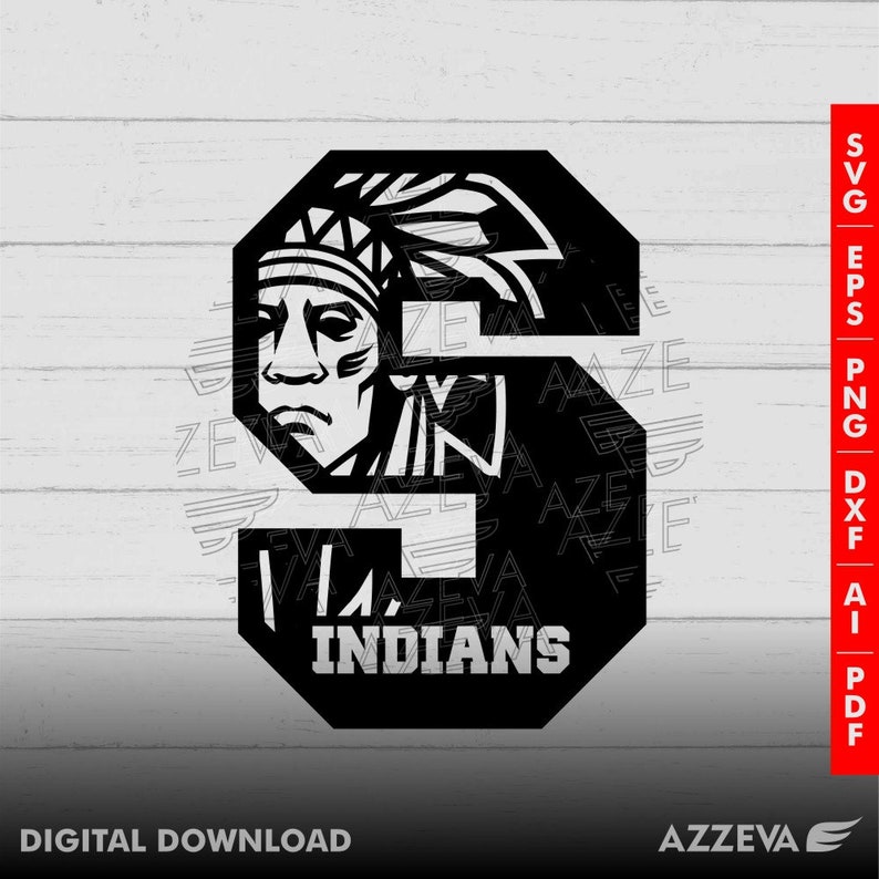 Indians in s letter design png eps ai dxf png pdf jpg etsy