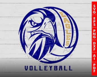 Eagles Volleyball Design png, eps, ai, dxf, png, pdf, jpg and svg files for cricut,svg for shirts,sublimation png,mom svg