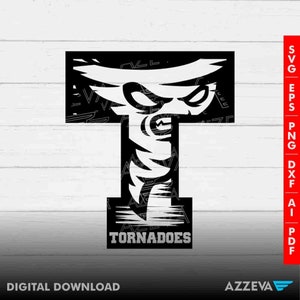 Tornadoes Mascot Design png, eps, ai, dxf, png, pdf, jpg and svg files for cricut,svg for shirts,sublimation png,mom svg