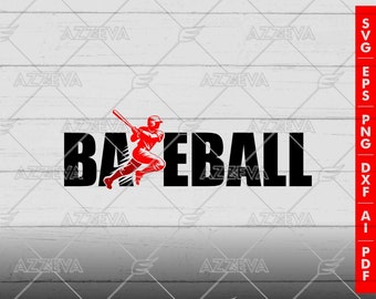 Baseball Generic Design in SVG, PNG and others Formats - Craft - Cricut - Sublimation - Sport