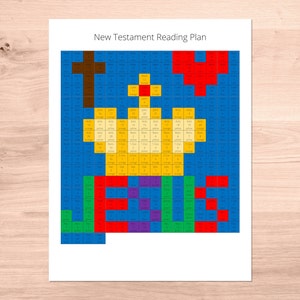 Color-In New Testament Reading Plan