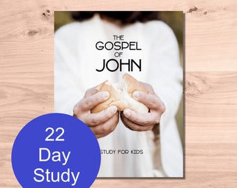 Gospel of John Kids' Bible Study (Printable)