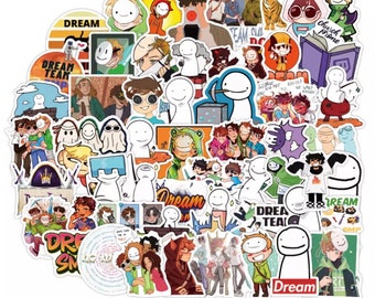 dream smp stickers 1 000 results etsy