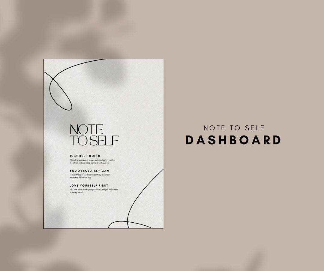 Printable Dashboard, Printable Dashboard Planner, Minimal Planner ...