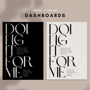 Painel de planejamento minimalista para impressão (A4, A5, A6, pessoal)