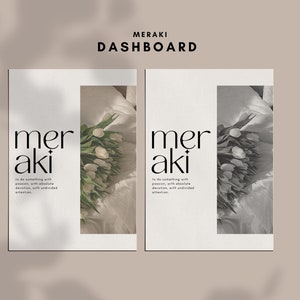 Minimalist Personal Planner Dashboard: A4, A5, A6 (Digital Download)