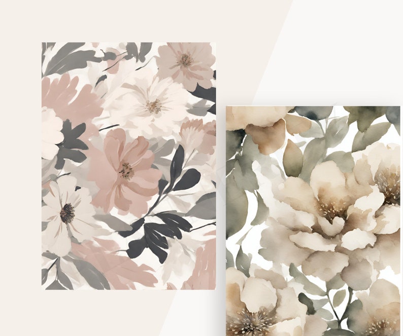 Floral Watercolor Planner Dashboard Bundle (digital Download) - Etsy