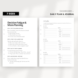 Planificador diario, registro de estado de ánimo, diario de gratitud, seguimiento del sueño, registro de pasos, lista de logros, planificador de prioridades