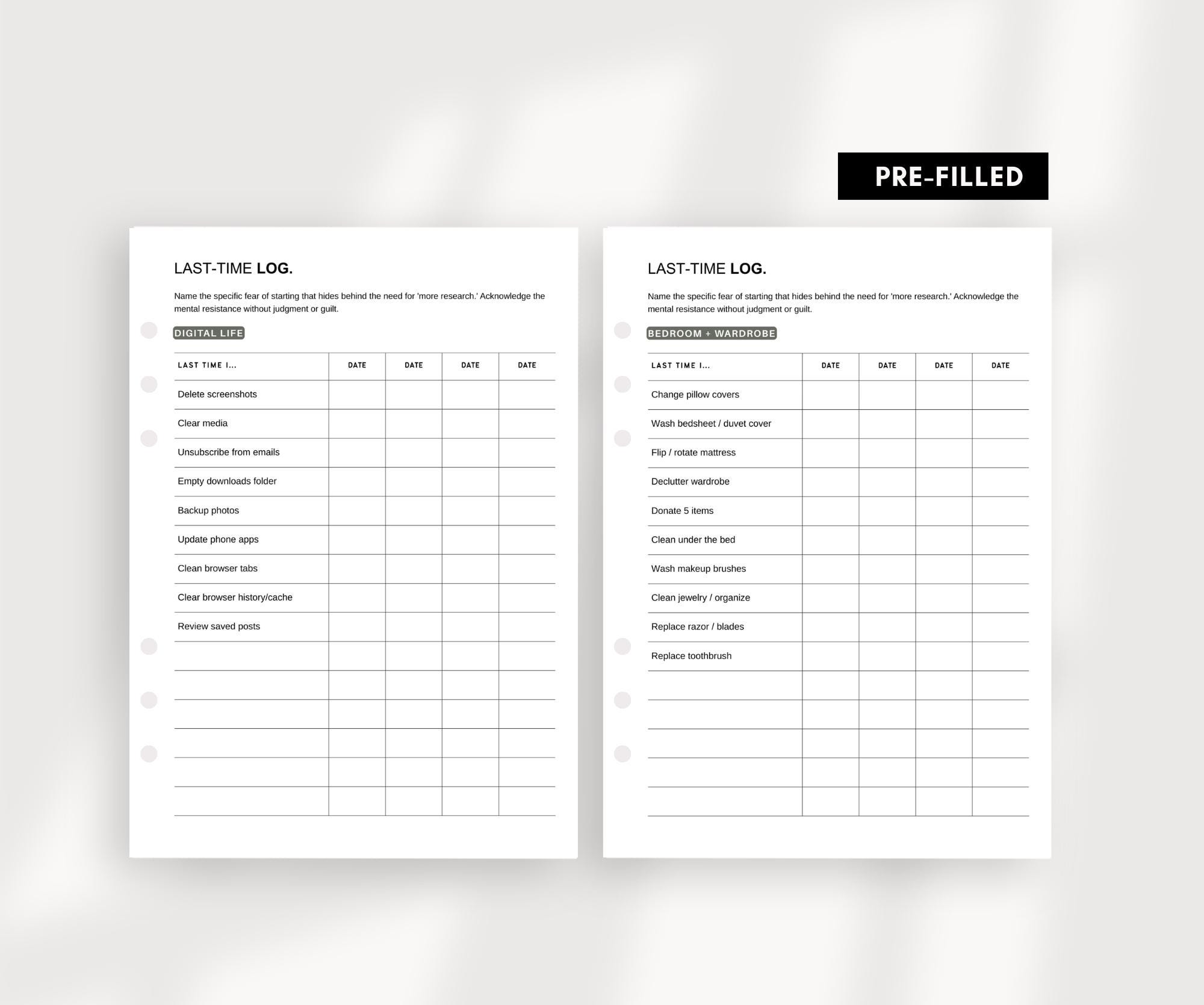 ADHD Routine Planner Printable, Executive Function Worksheet, If Then ...