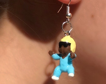 Baby Igor Earrings Blue
