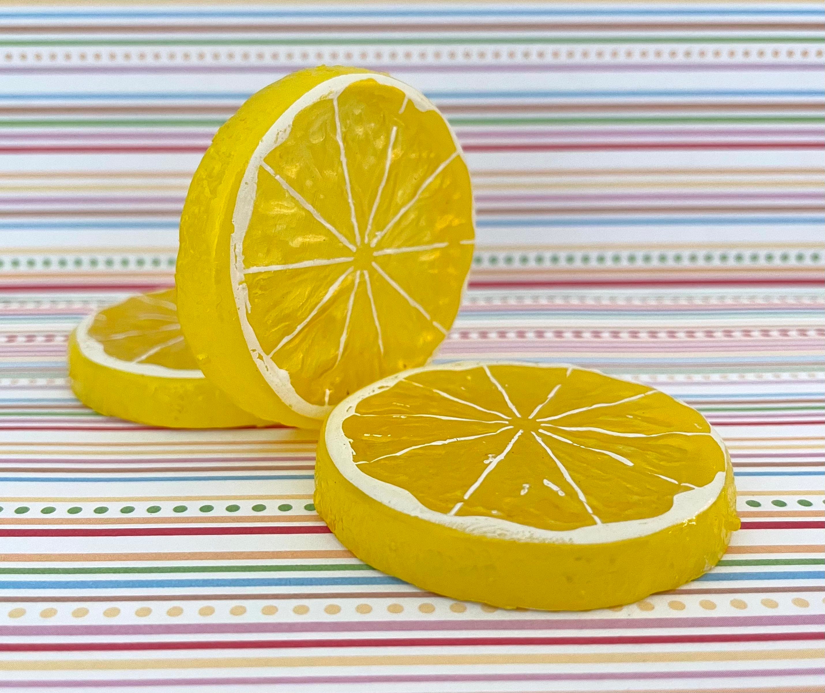 Realistic Faux/Fake Lemon Slices Lemon Tier Display Etsy