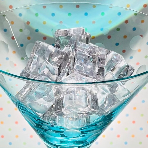 Fake Ice Cubes Faux Ice Cubes Fake Drink Decor Ice Cube Etsy