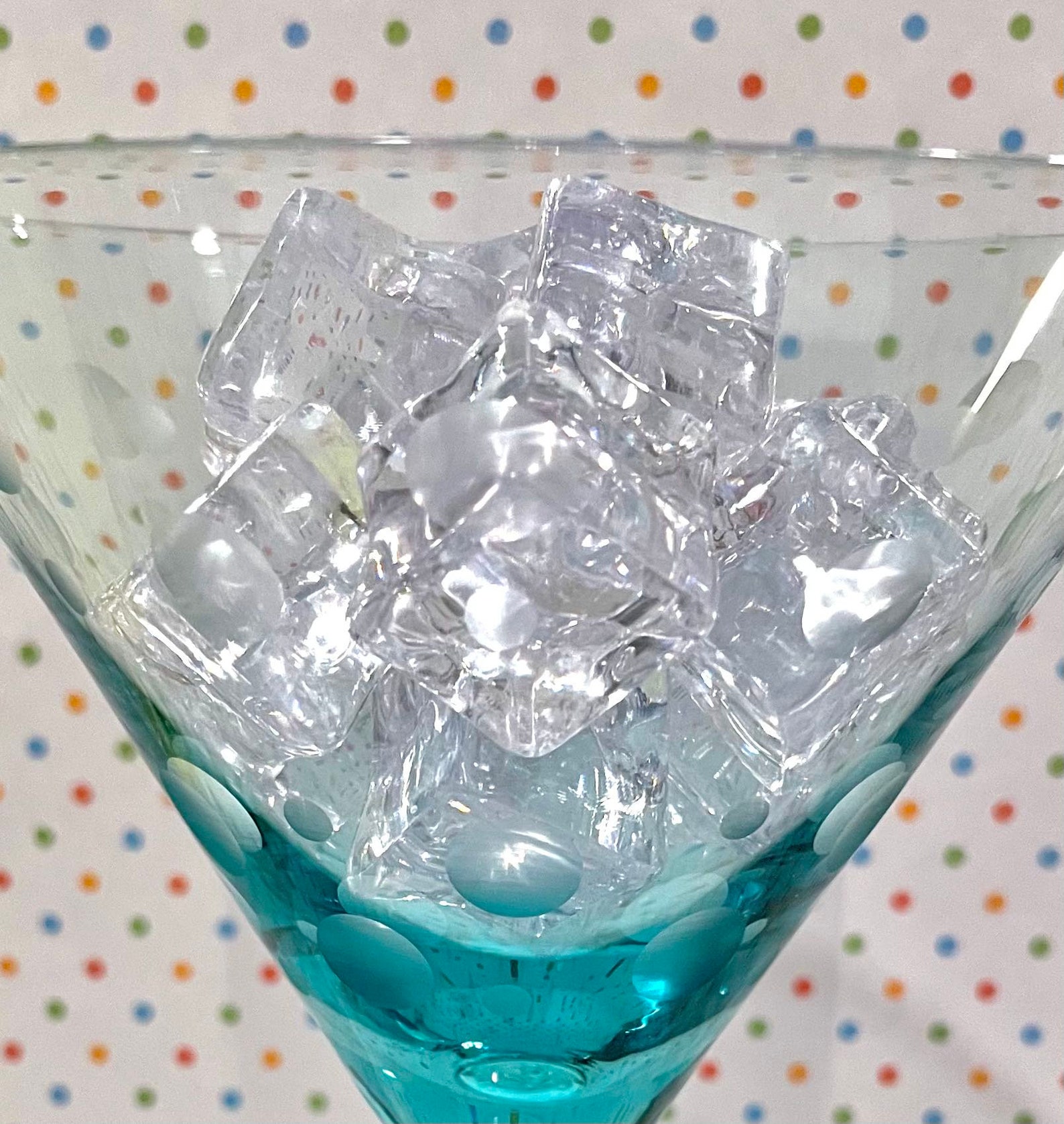 Fake Ice Cubes Faux Ice Cubes Fake Drink Decor Ice Cube Etsy