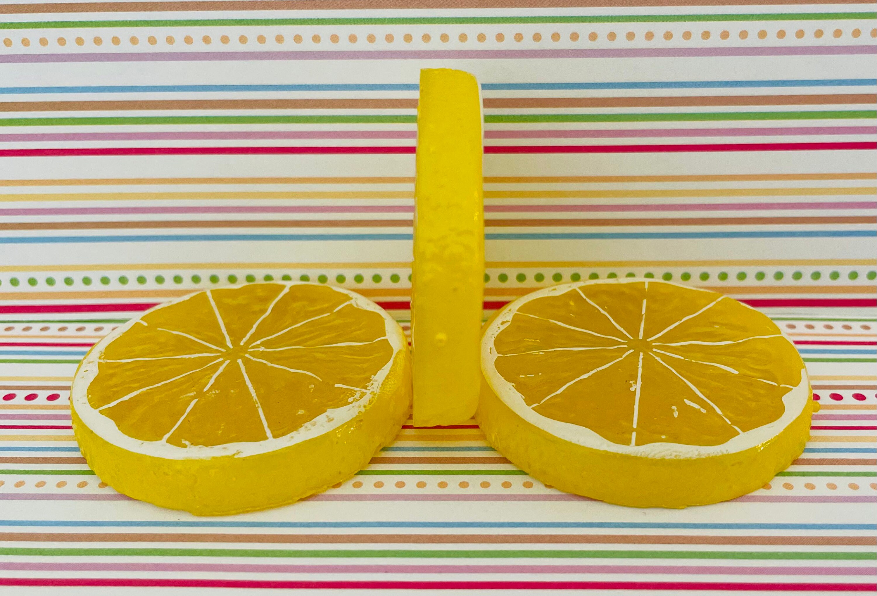 Realistic Faux/Fake Lemon Slices Lemon Tier Display Etsy