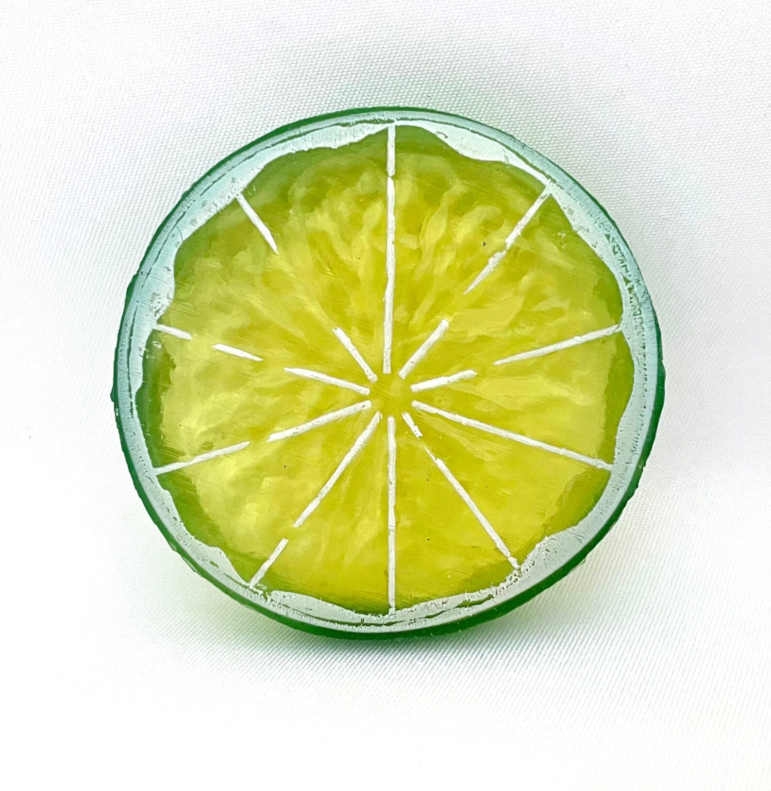 Realistic Faux/fake Lime Slices Lime Tier Display Artificial Etsy