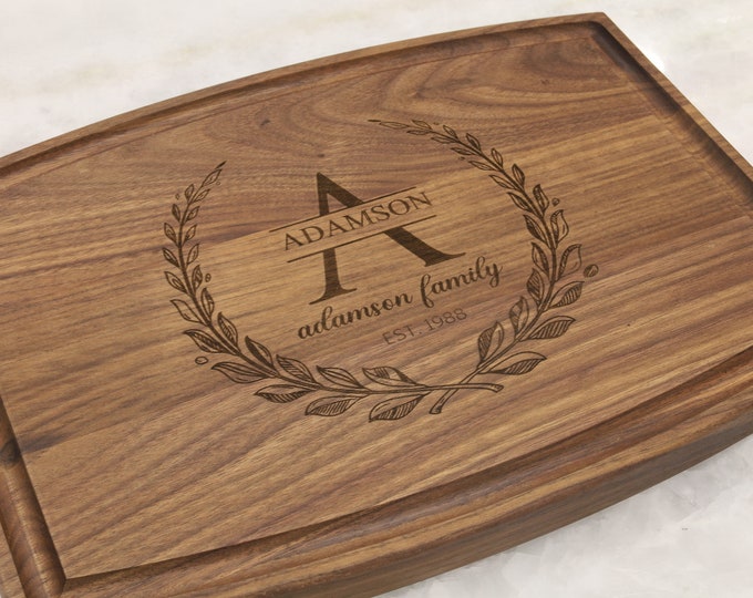 Personalized Cutting Board, Engraved Cutting Board, Closing Gift, Housewarming Gift, Engagement Gift, Wedding Gift