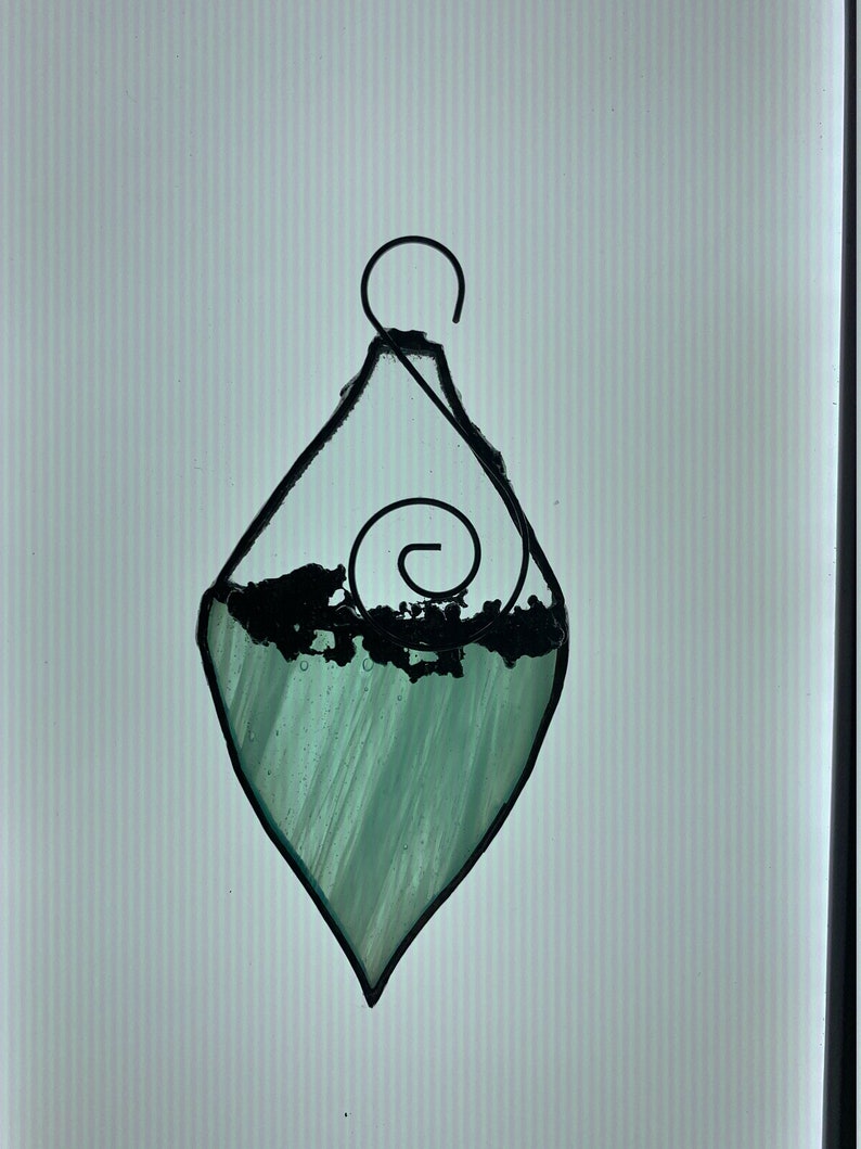 Stained Glass Ornament Etsy