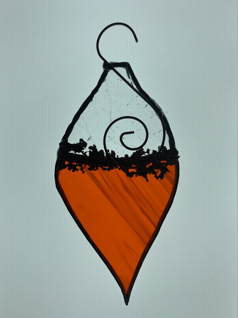 Stained Glass Ornament Etsy