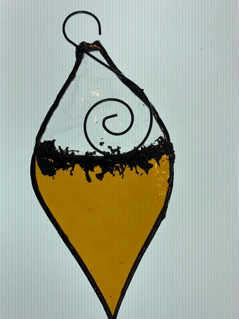 Stained Glass Ornament Etsy