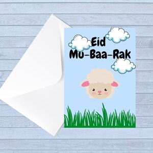 Cartões Eid para crianças
