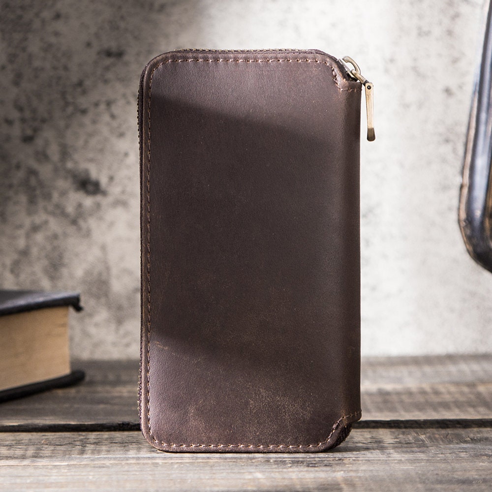 Genuine Leather Watches Case Leather Watch Pouch Etsy