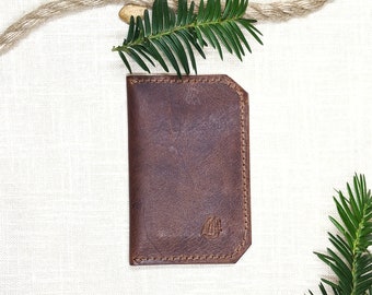 The streamline" mens wallet, verticle wallet, leather wallet, bespoke wallet, handmade wallet