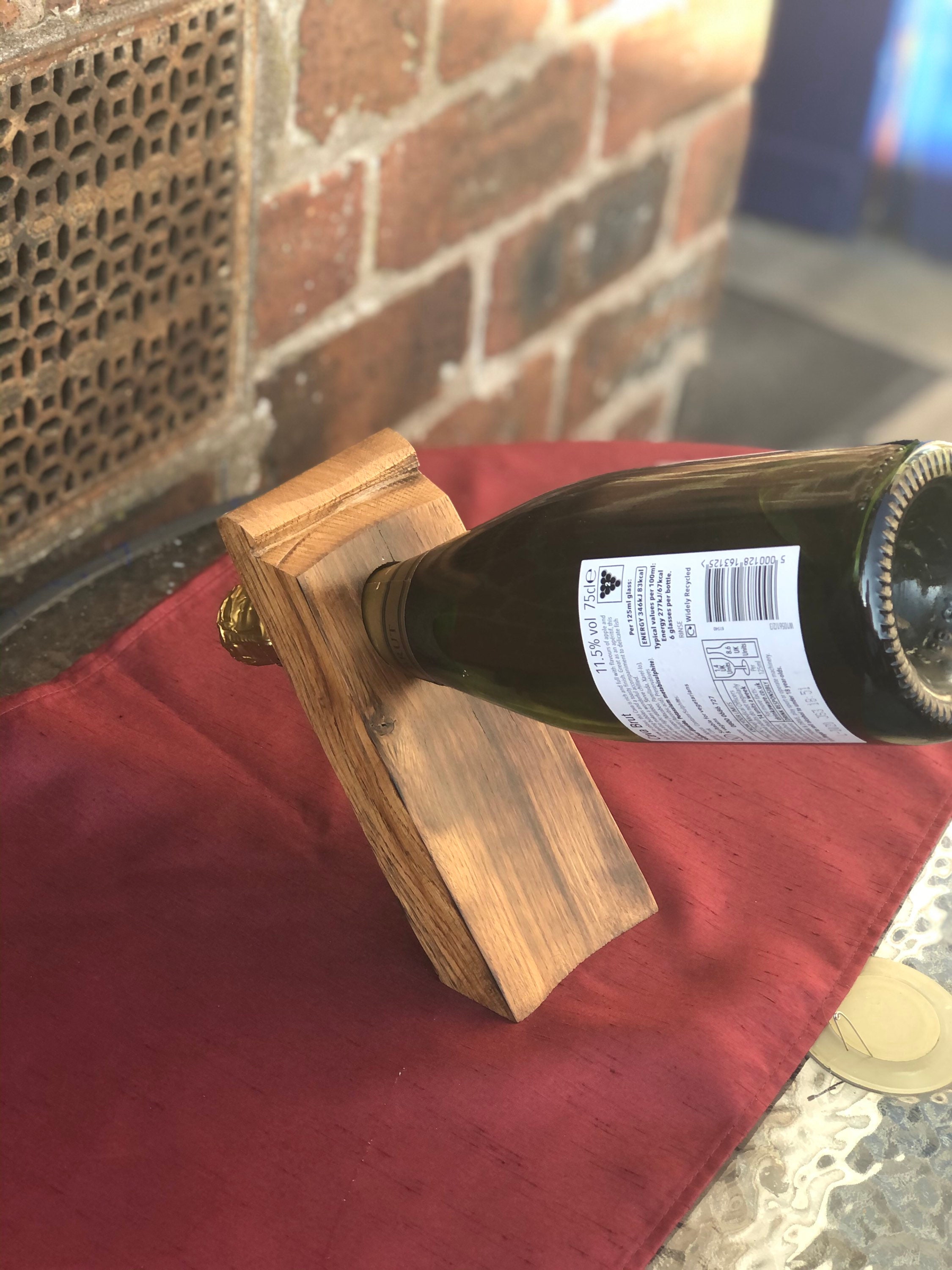 SPRING SALE Floating Bottle Holder Whisky/Whiskey Oak Barrel Etsy