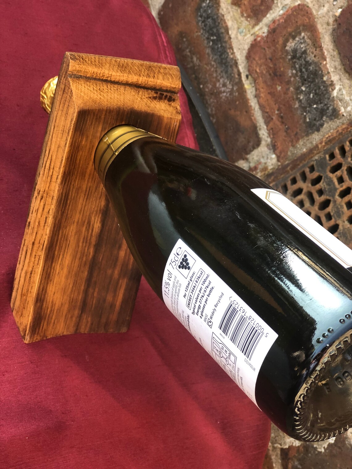 SPRING SALE Floating Bottle Holder Whisky/Whiskey Oak Barrel Etsy