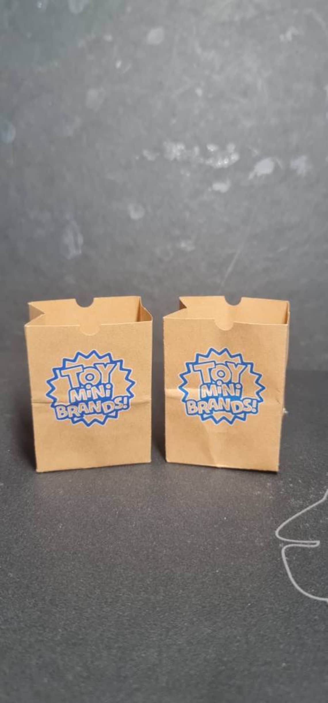 Toy Mini Brands paper bags x 2pk Etsy