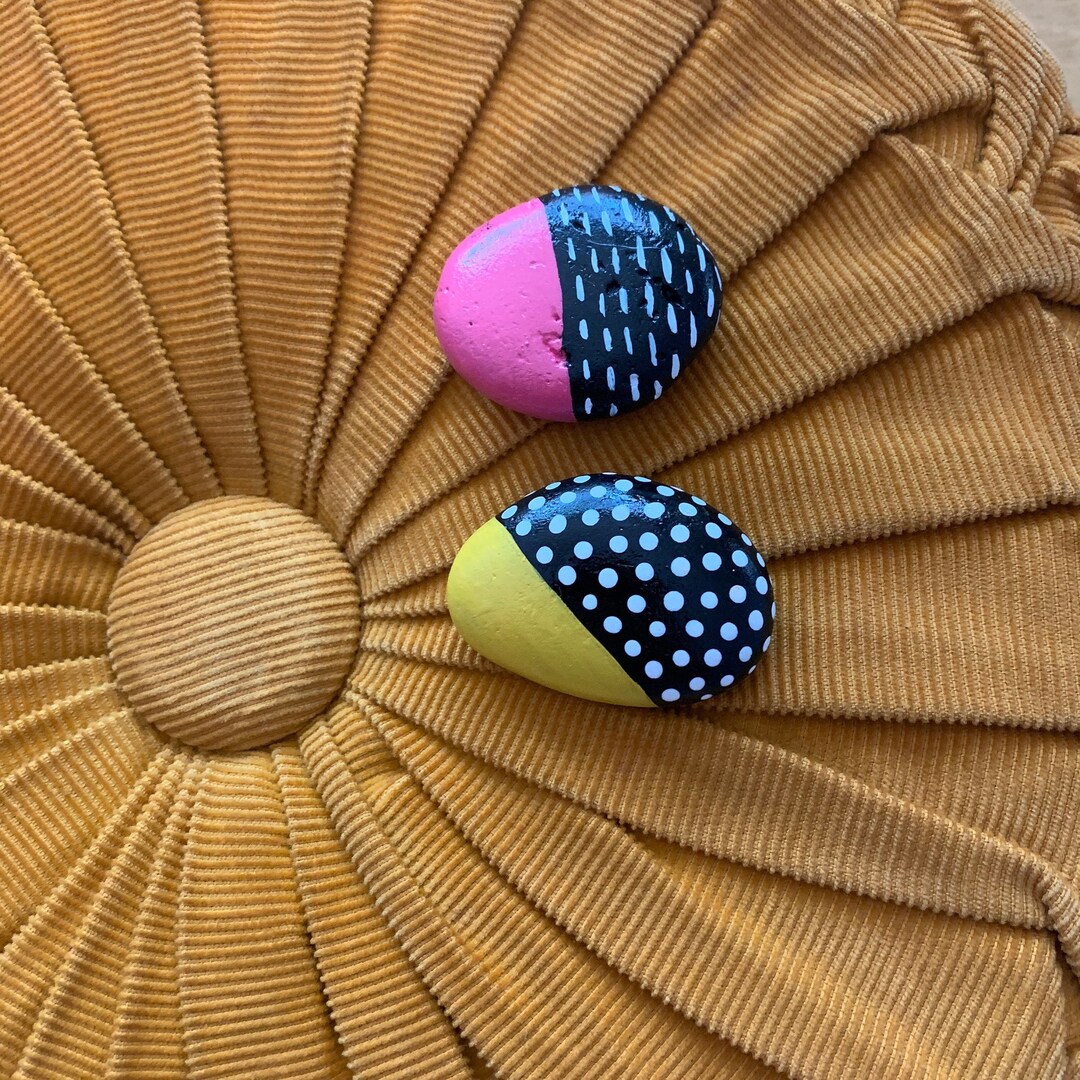Trendy Rocks With Fun Design - Etsy